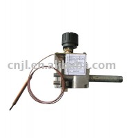 Gas heater safety valve