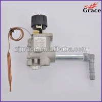 NG gas heater thermostat valve